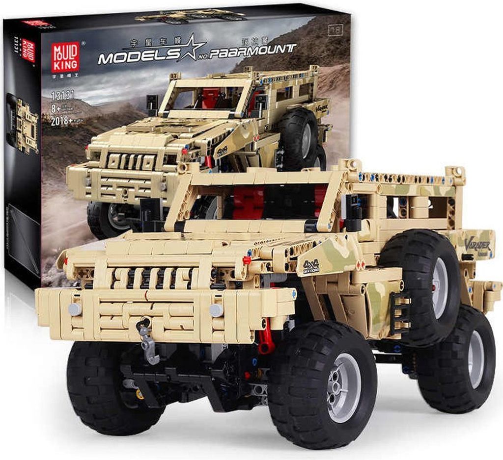 Mould King 13131 Technik Auto Bausteine Geländewagen für Paramount Marauder