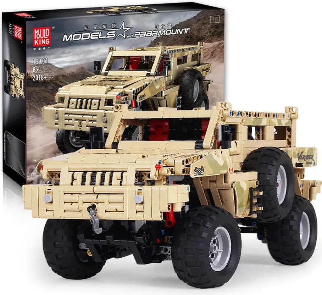 4x4 Télécommandé Mould King 13131 : Finis les Modèles RC Fragiles