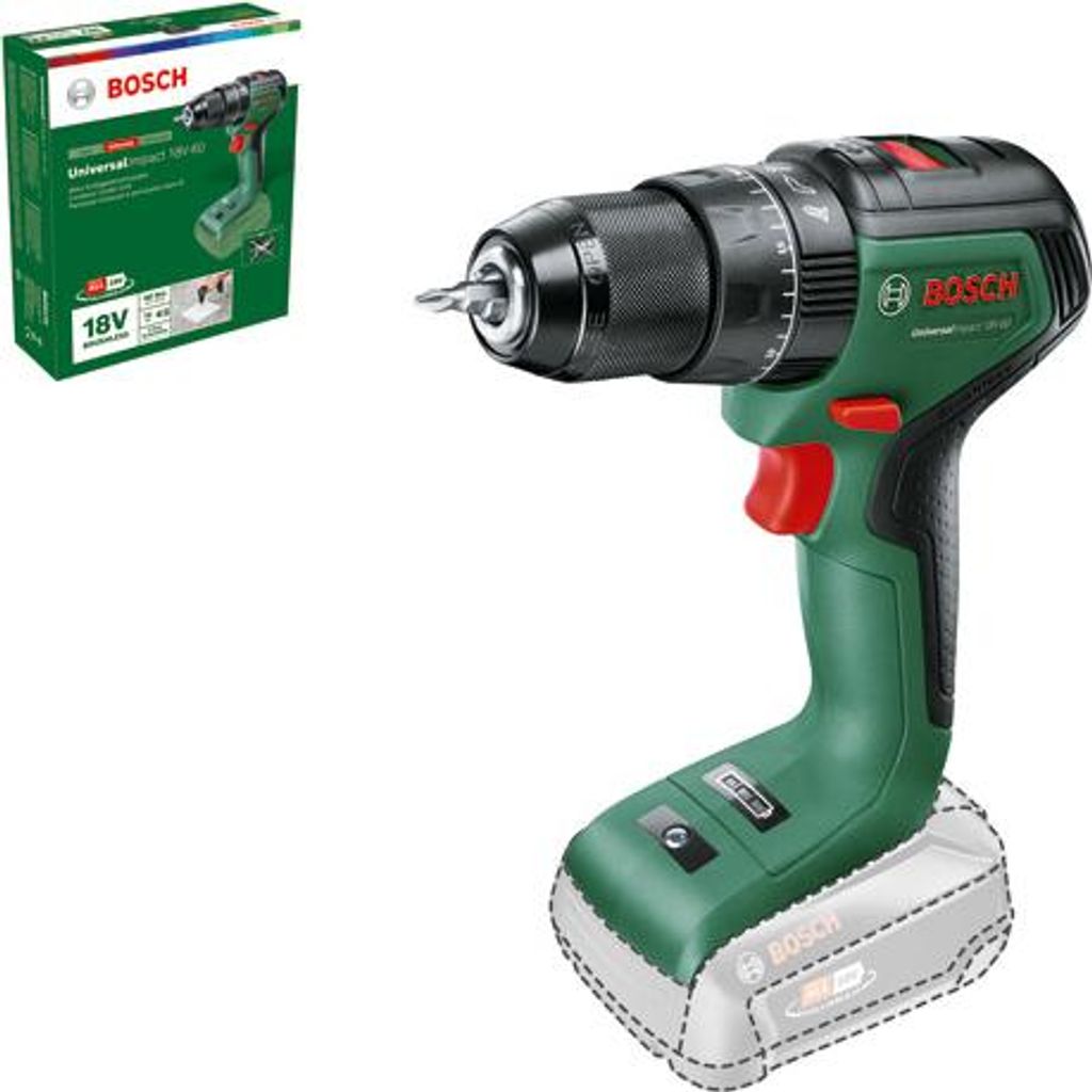 Akku-Schlagbohrmaschine UniversalImpact 18V-60 Produktbild 