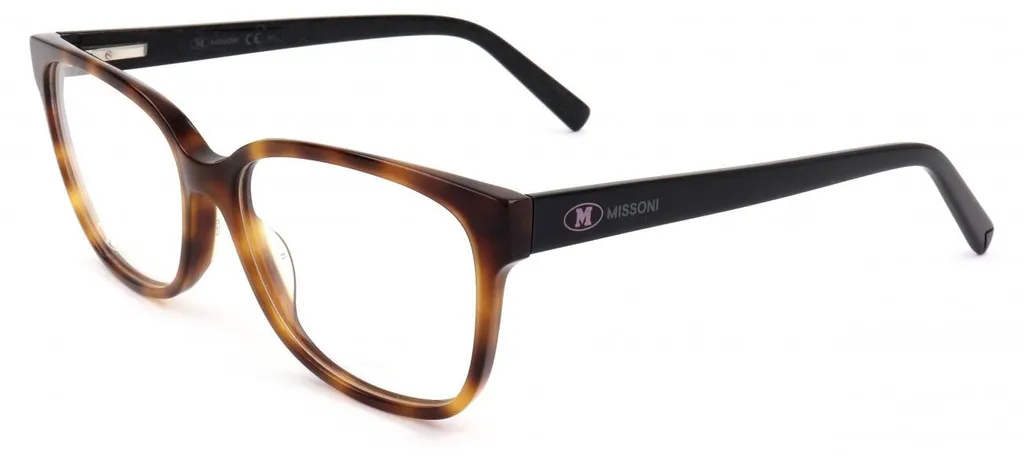 Monture de lunettes Missoni Chic pour le Bureau et le Quotidien 54mm