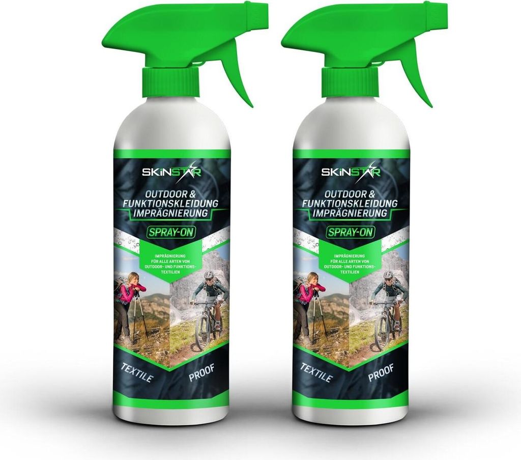 SkinStar Outdoor & Funktionskleidung Spray-On Imprägnierung 1L Textile Proof Dop