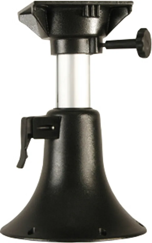 Pied de siège de bateau télescopique et pivotant Allpa 33-43 cm