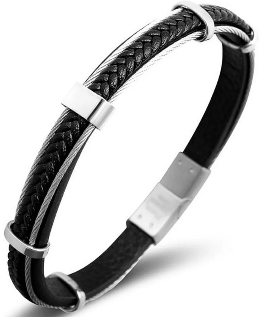 Pierre Ricaud Bracciale Argento Uomo: Design Minimal e Lusso Accessibile