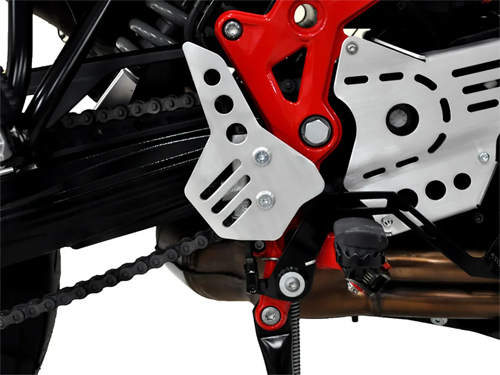 Protezione tallone Protezione tallone Cilindro del freno compatibile con BMW F 700 GS argento