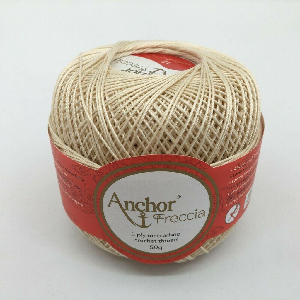 Anchor Freccia veľkosť 12 4771012-00387 béžová háčkovacia Obrázok produktu 