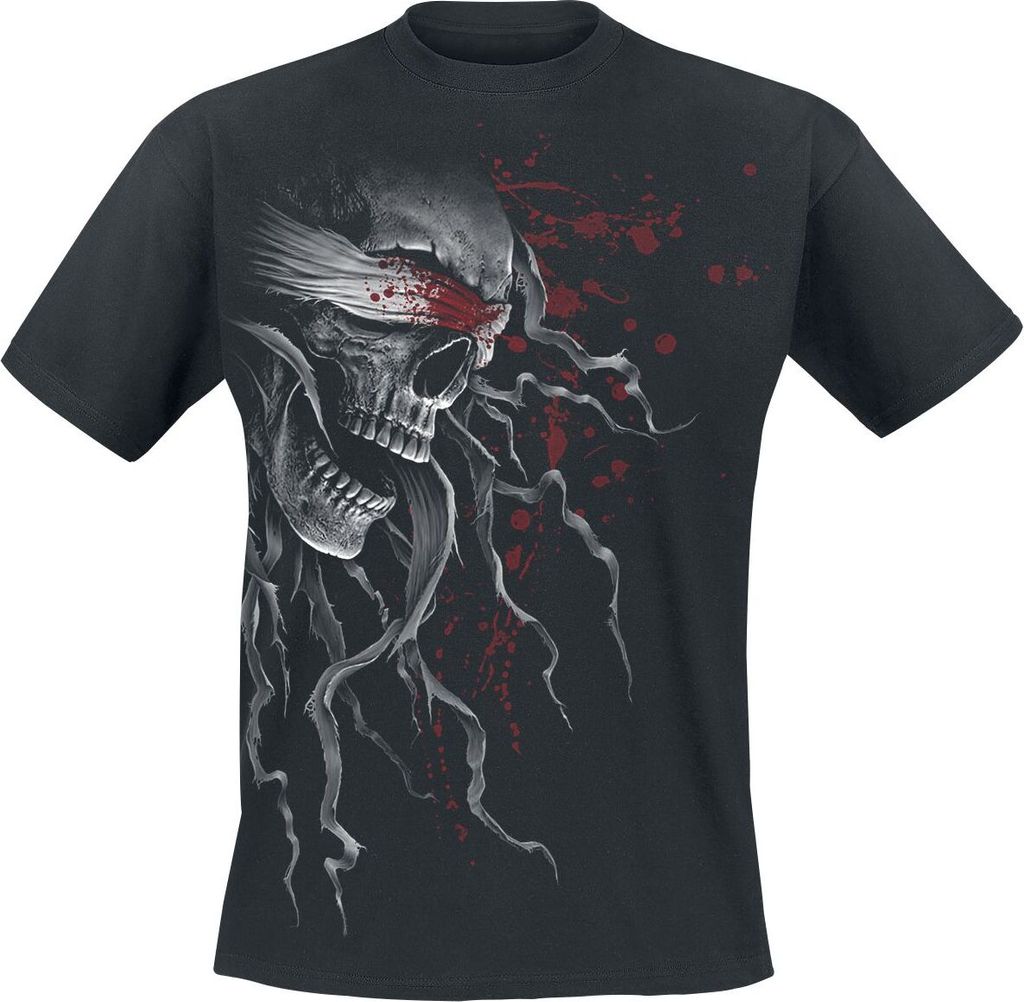 Spiral T-Shirt Herren Blind Faith schwarz XL