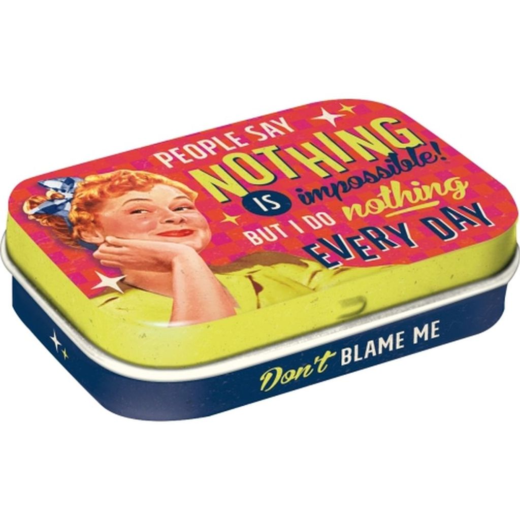 Nostalgic-Art - Pillendose - Nic není nemožné Obrázek produktu 