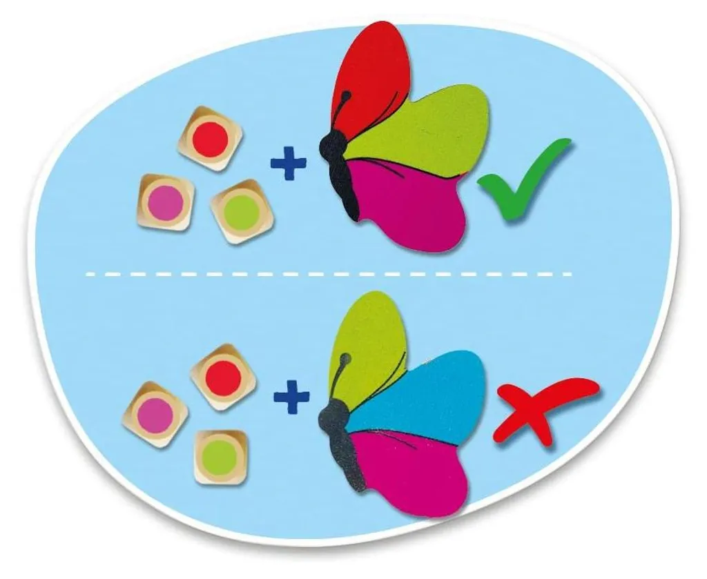 Betty Fly Beleduc : Jeu de Couleurs Interactif en Bois Naturel Durable