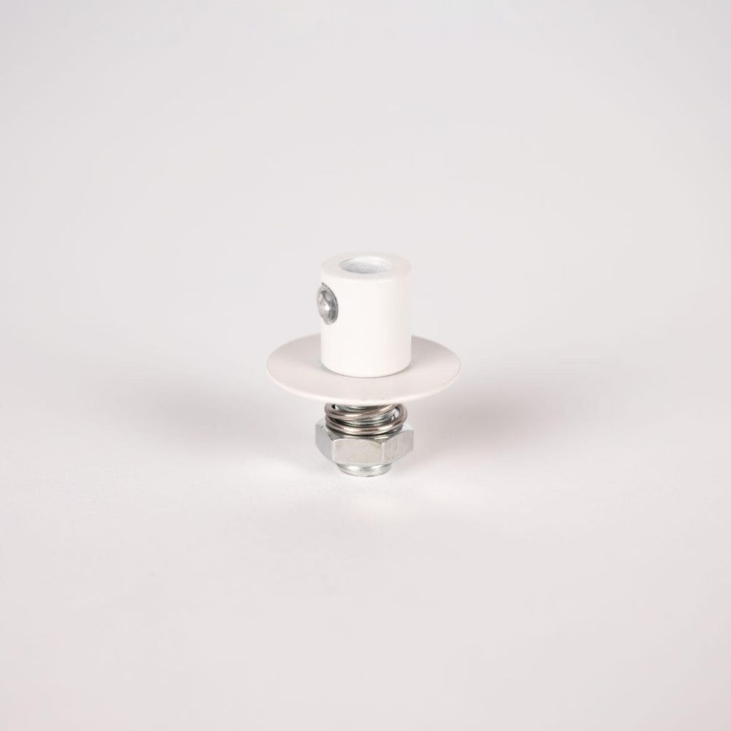 s.luce Kabel & Stahlseilaufnahme für Modular Baldachin Weiß Produktbild 