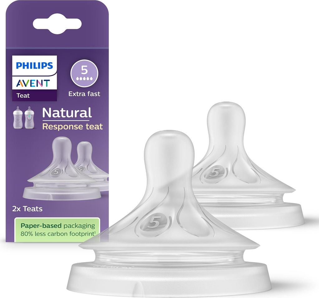 Philips AVENT Natural Response SCY965/02 Sauger 5, extra Produktbild 