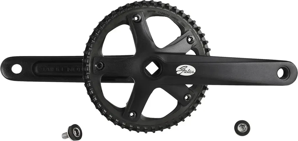 Pédalier Gates CDN S150 50 dents 170mm à 4 pans pour vélo urbain