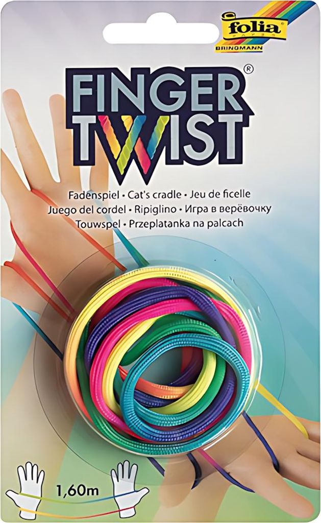 folia 33177 folia Fadenschnur "FingerTwist", 160 cm, Zdjęcie produktu 