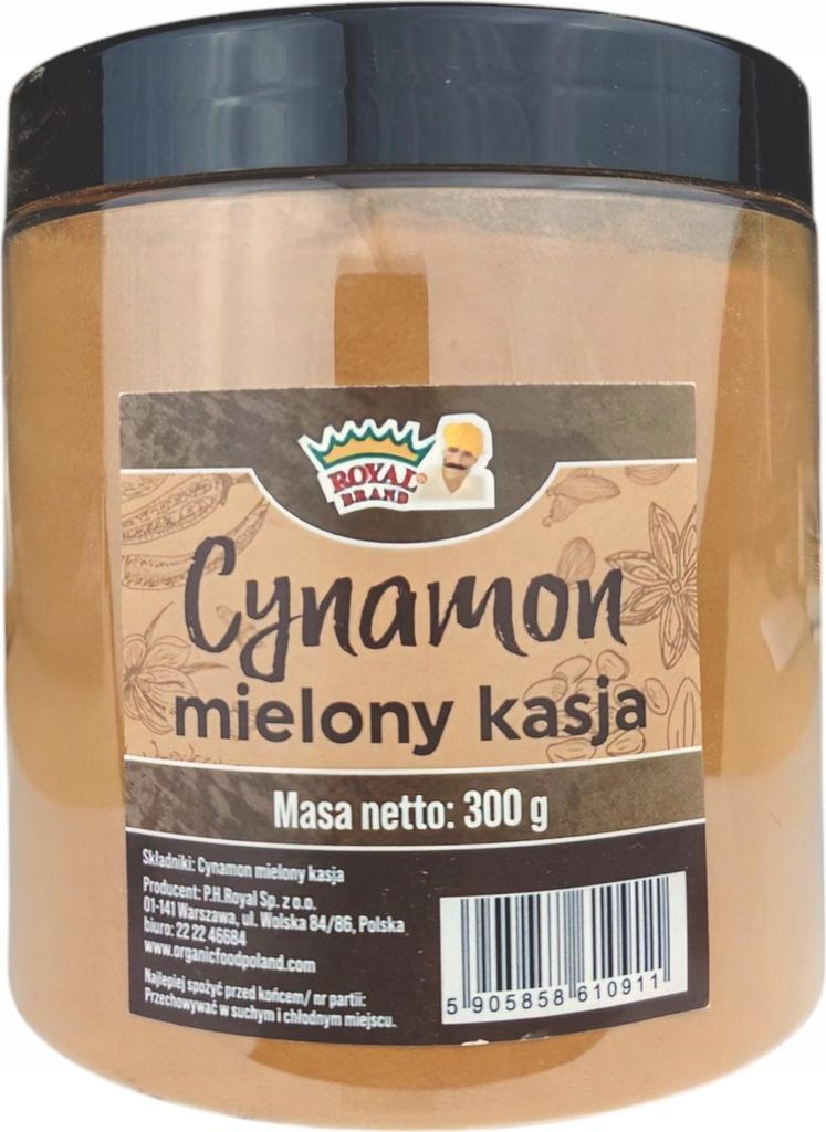Gemahlener Zimt im Glas, Cassia - 300g - Gut und duftend Große Packung