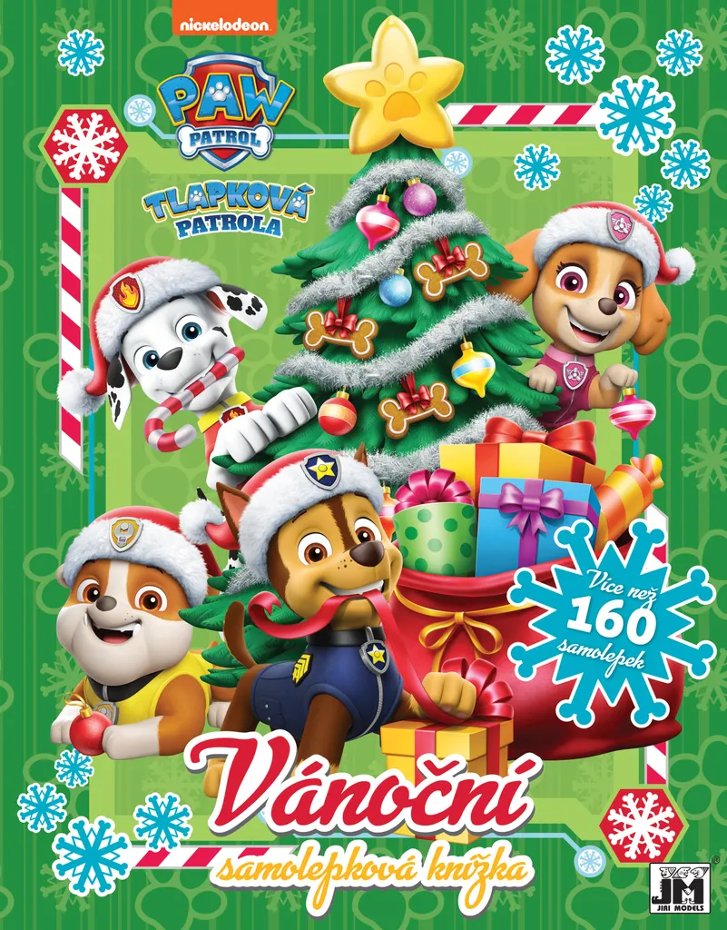 Livre d'autocollants Pat' Patrouille de Noël anti-stress