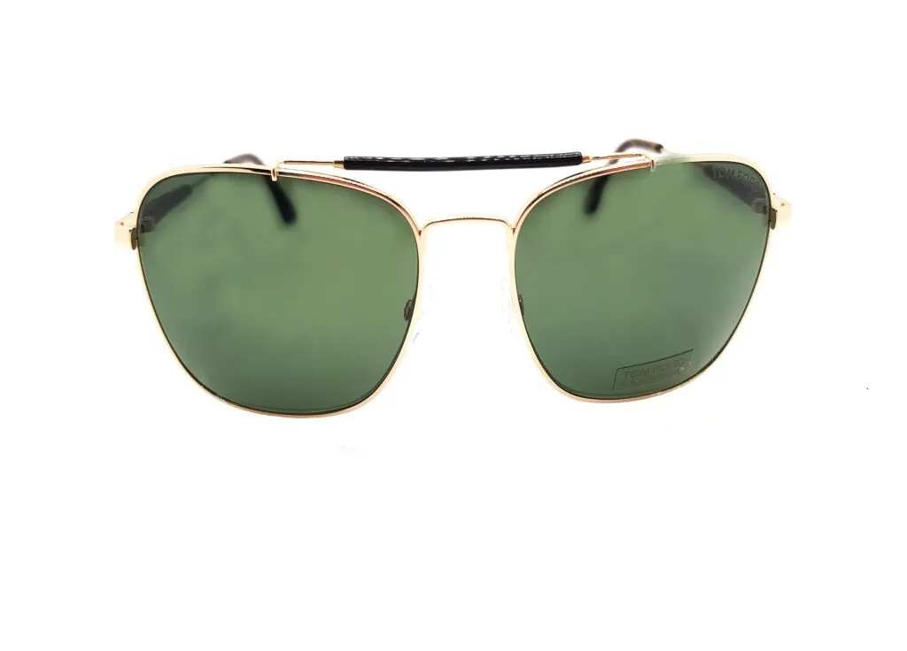 Tom Ford Edward FT0377 Lunettes de soleil métal avec verres dégradés