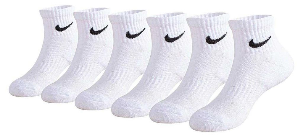Nike - Socken für Kinder (6er-Pack) GT15909 (25 EU - 32 EU) (Weiß)