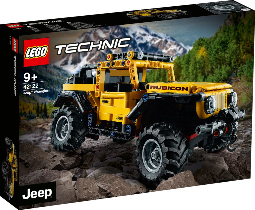 LEGO 42122 Technic Jeep Wrangler, 4x4-Spielzeugauto Produktbild 10