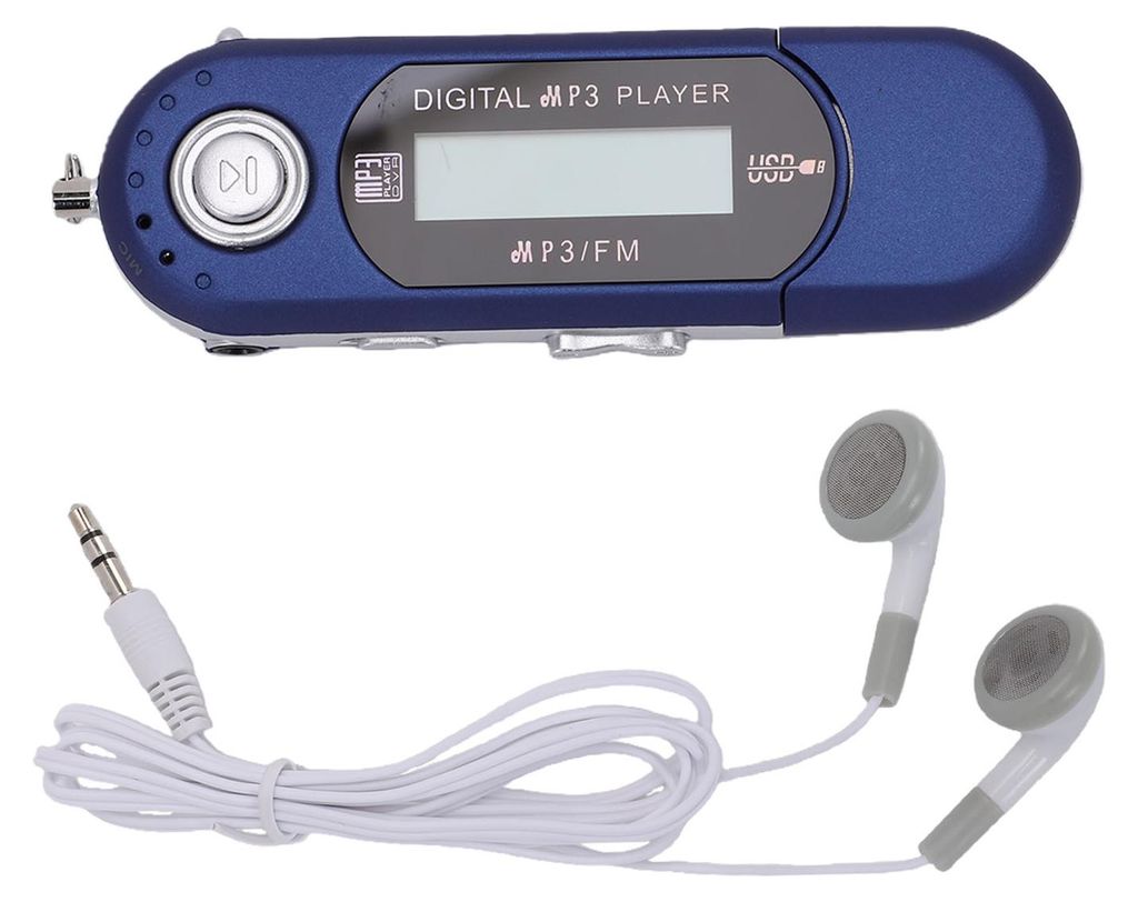 Lettore MP3 USB 2.0, stile retrò con display LCD, Immagine del prodotto 