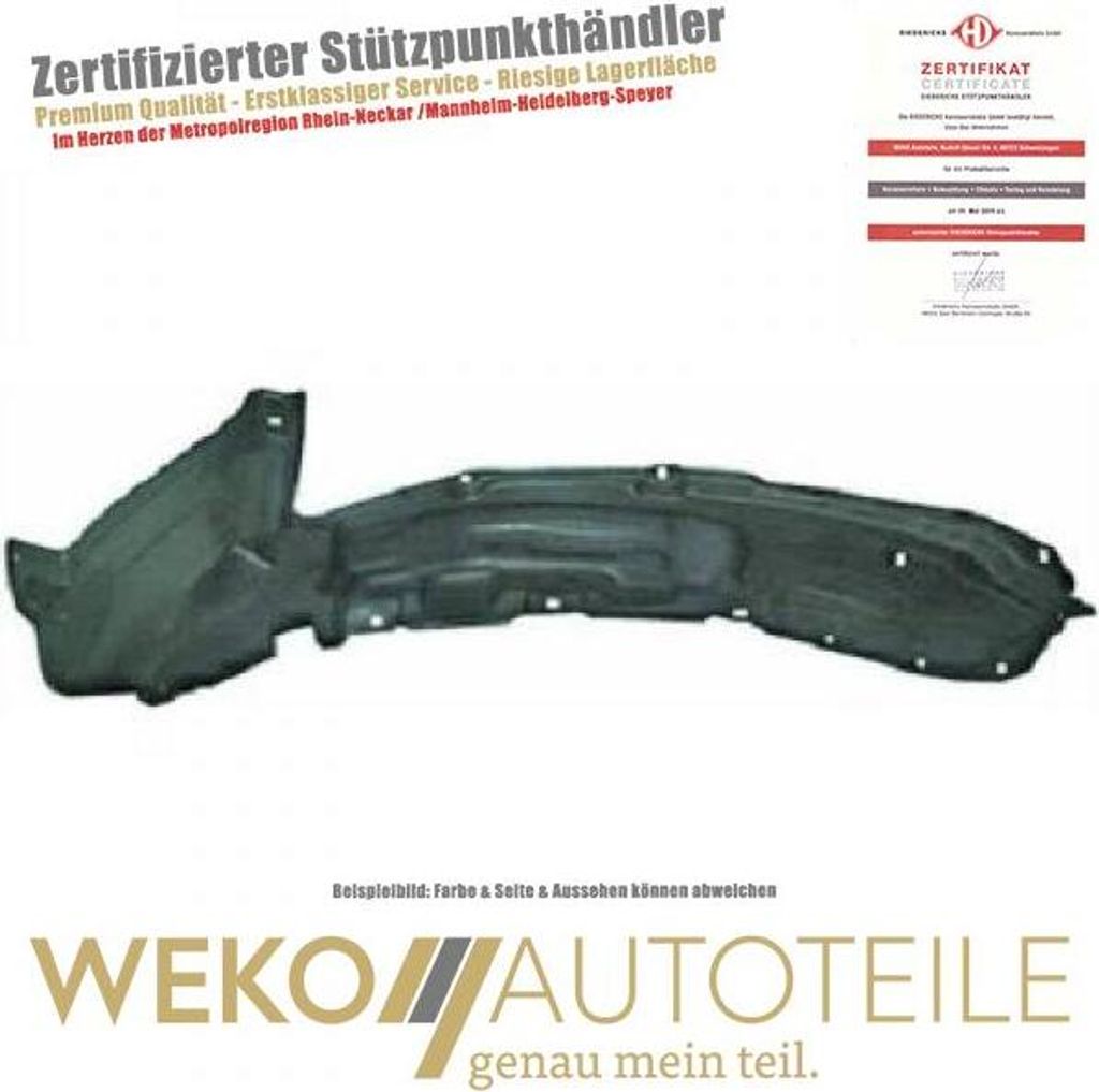 Verkleidung Radhaus vorne links DIEDERICHS 6684809 für TOYOTA