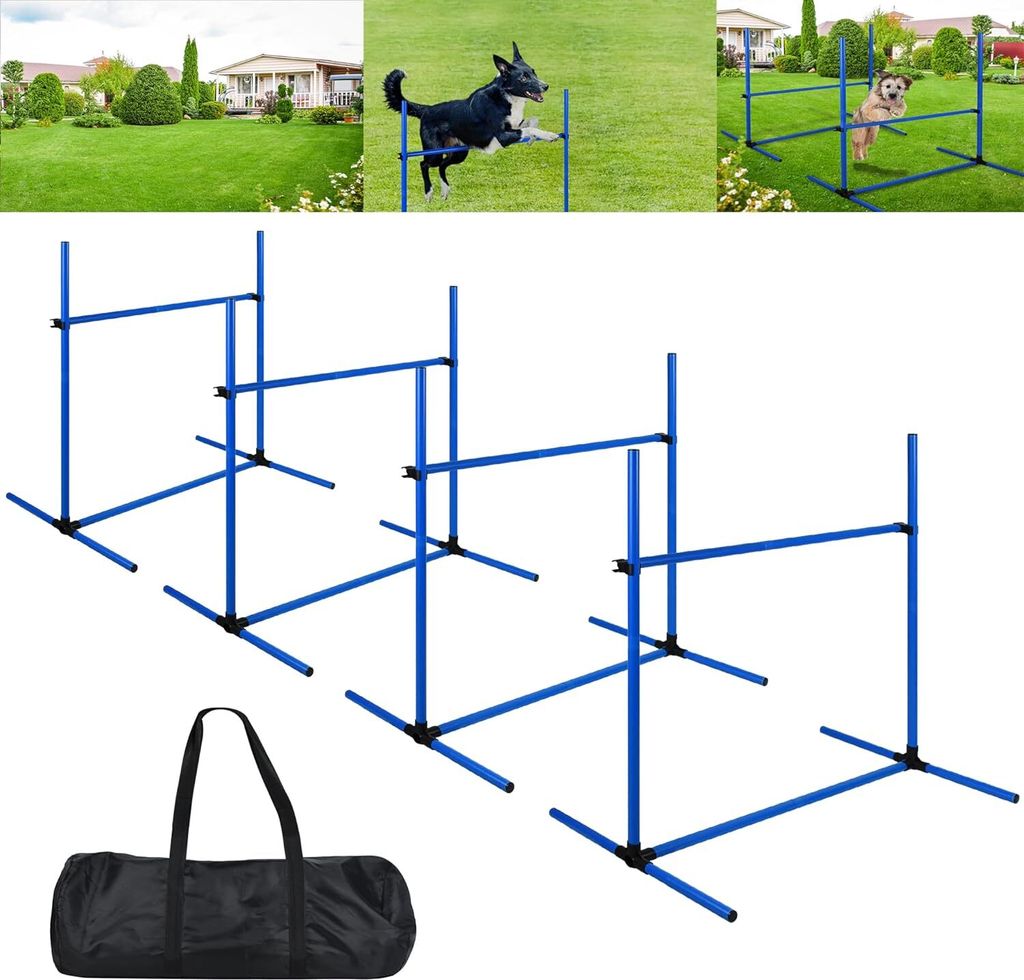 ACXIN Pet Agility-Training Hurdle 4 Stück, Hundetraining Produktbild 