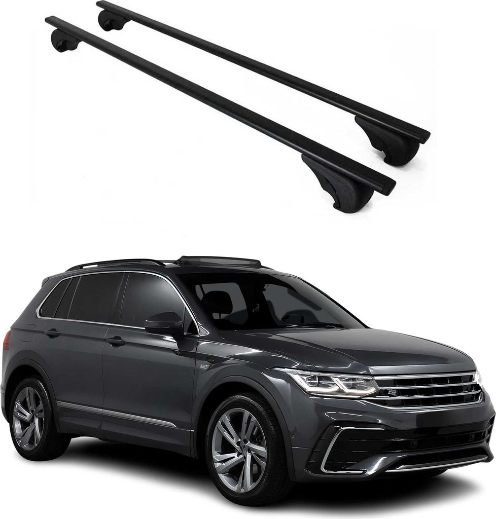 Barres de Toit Transversales Compatible avec Hyundai IX35 2010-2015 Fer Noir 2Pcs ABE