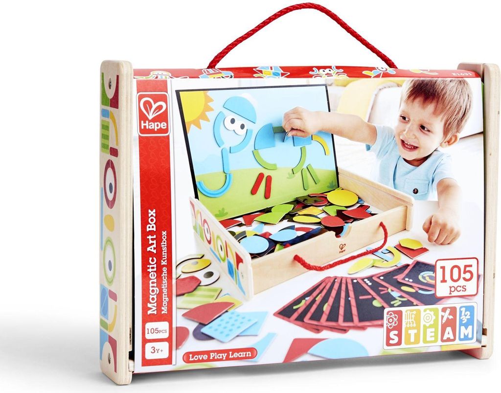 Hape - Magnetische Kunstbox Produktbild 