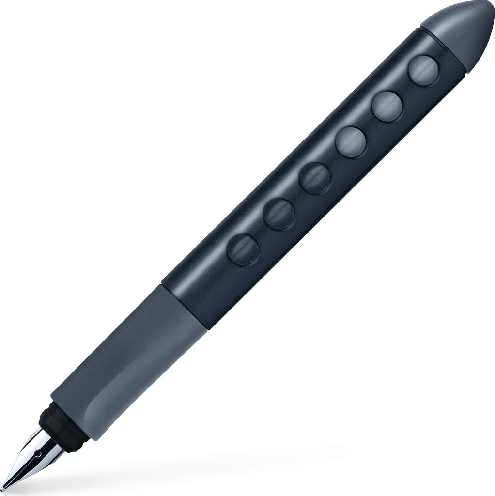 Scribolino Schulfüller, Linkshänder, schwarz, Füllfederhalter