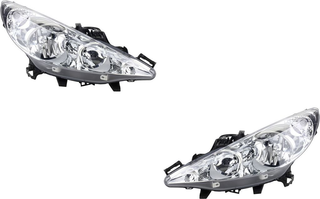 Scheinwerfer passend für Peugeot 207 02/06- H1 H7 Set Links Produktbild 