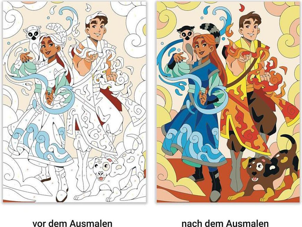 Malen nach Zahlen - Soulmates Produktbild 