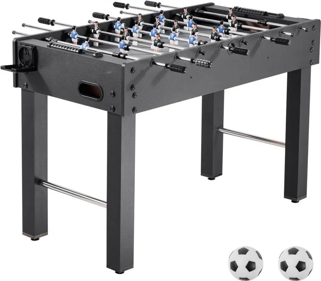 Babyfoot pour Salle de Jeu Enfant et Adulte - Table de Football 121x61cm