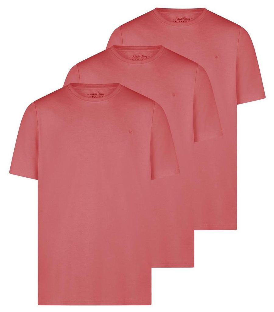 Redmond 3er Pack Basic T-Shirt Klassisches Basic für jeden Tag, Angenehmes Material , Vielseitig kombinierbar