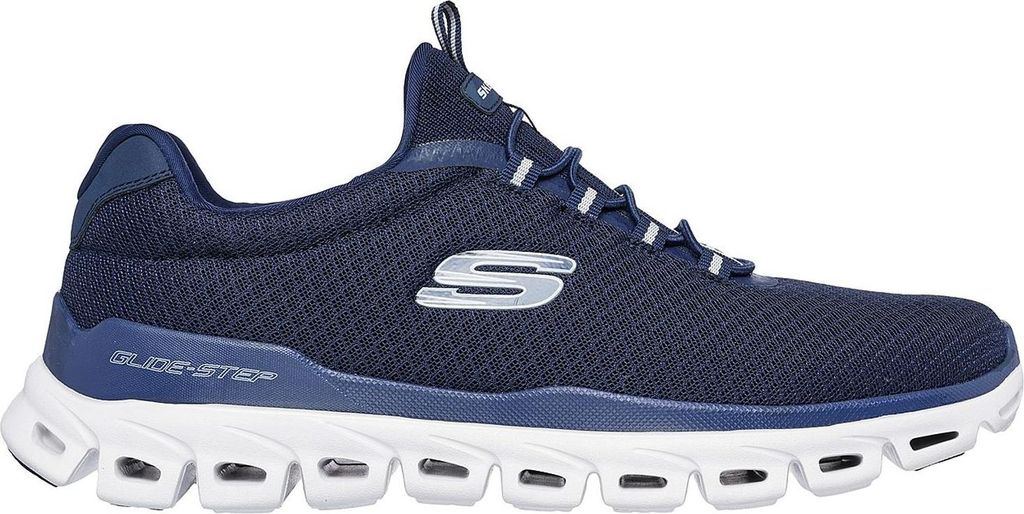Skechers Glide-Step Sylo Slip-On Blau NVY Größe EU 43 Produktbild 