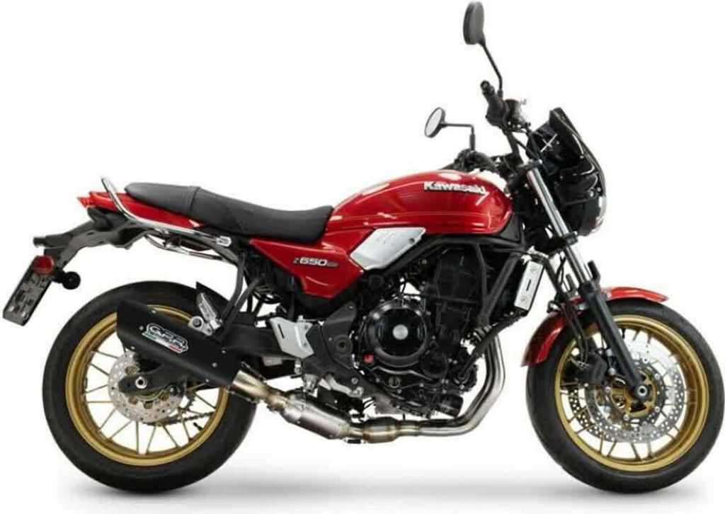 GPR GP-Revo Komplettauspuff schwarz Titan für Kawasaki Z 650 RS