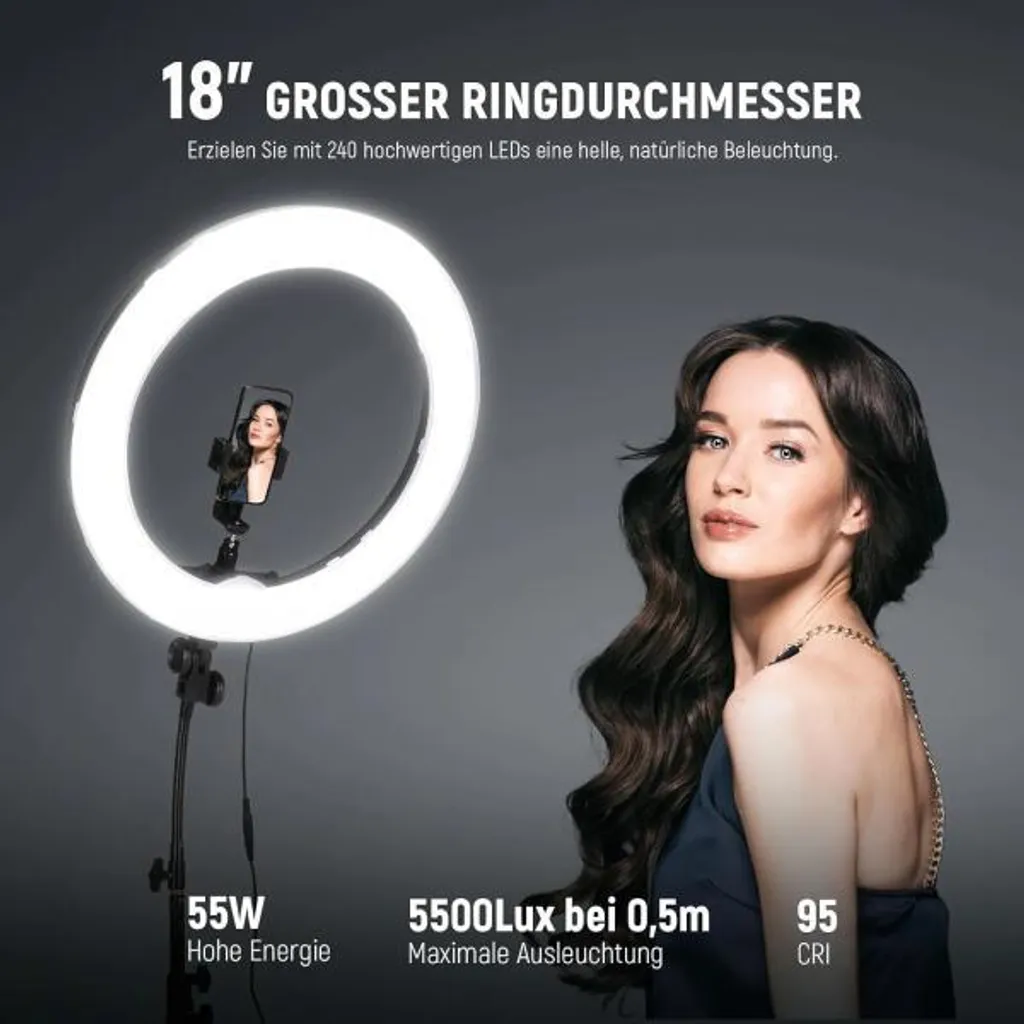Neewer RL-18 LED Videoleuchte - 3