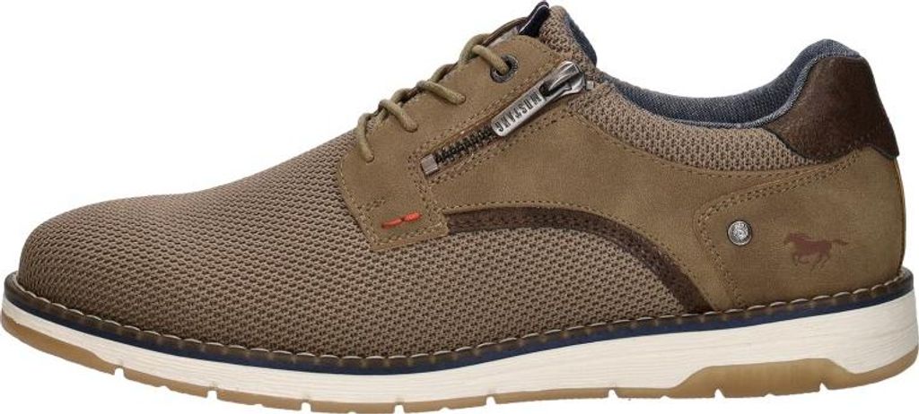 Mustang Veterschoenen Laag Veterschoenen Laag - Beige - Maat 43