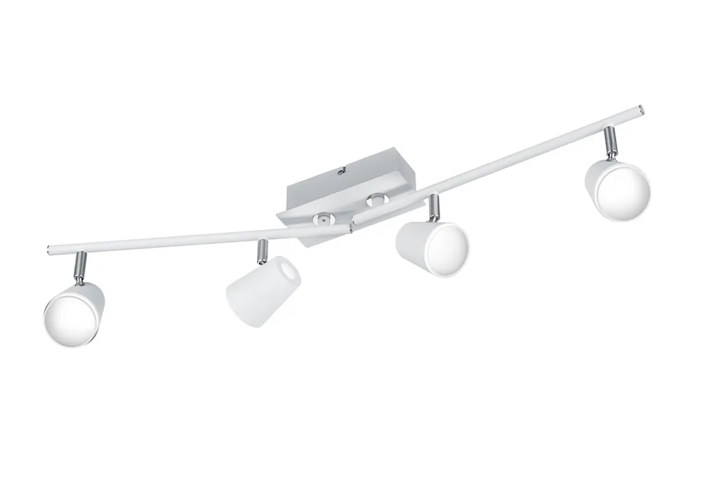 Plafoniera LED Trio 873110431 Bianca: Illuminazione Design 2200Lm