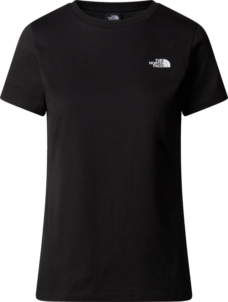 The North Face W S/S Simple Dome Tee Tnf Black Tnf Black Xl