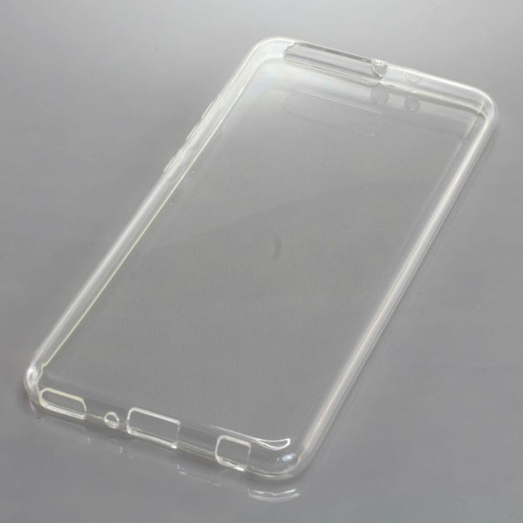 Handy Hülle TPU Schutz Case Bumper Schale für Huawei P10 Plus Transparent