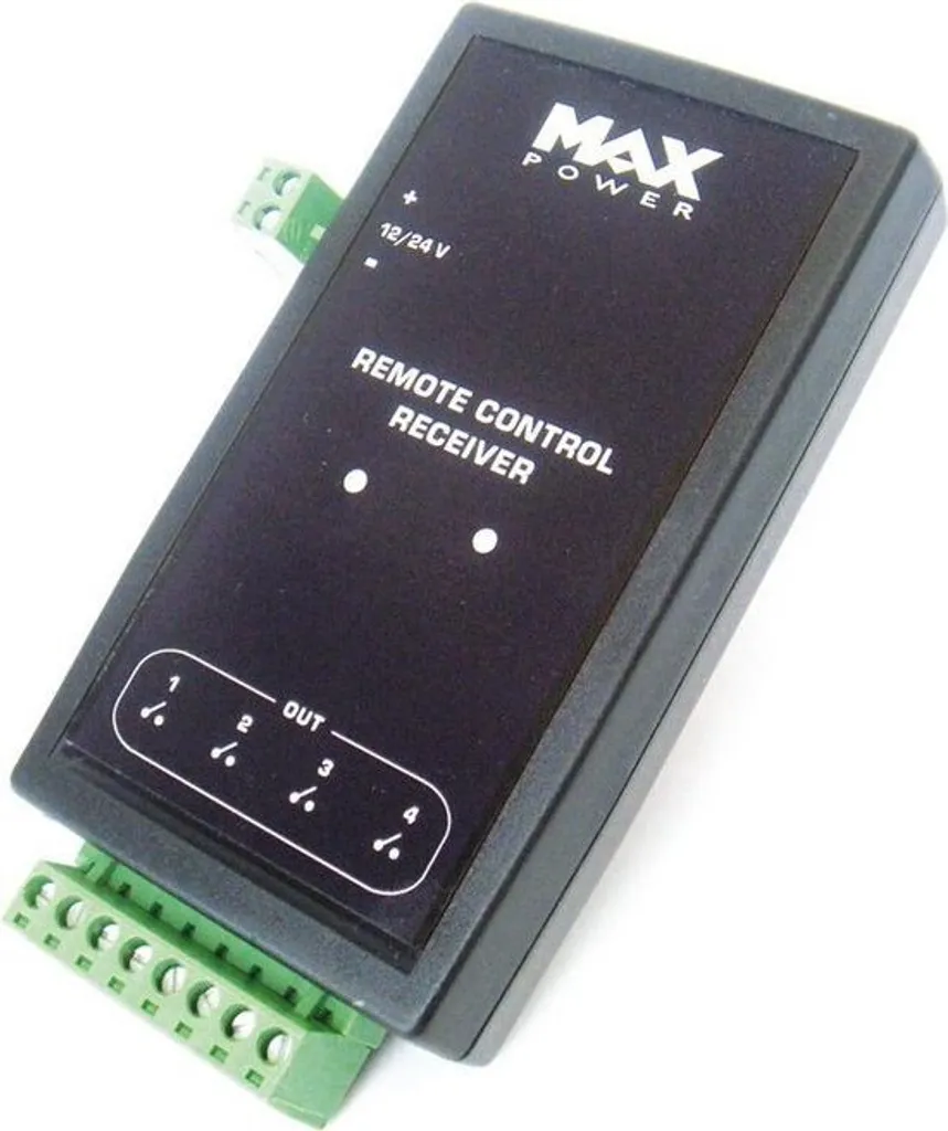 Récepteur Max Power pour piloter portail et éclairage avec télécommande