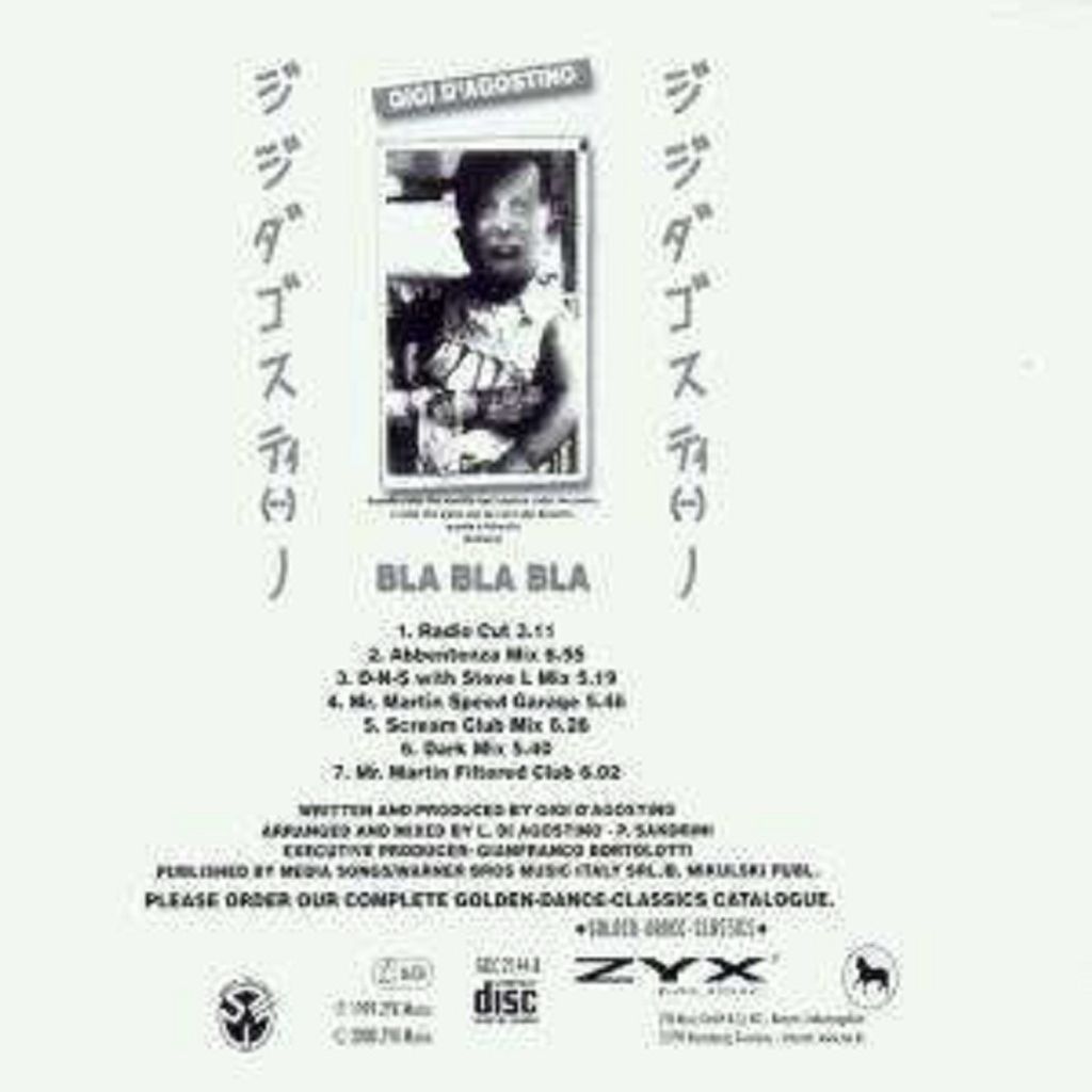 Gigi Dagostino-Bla Bla Bla