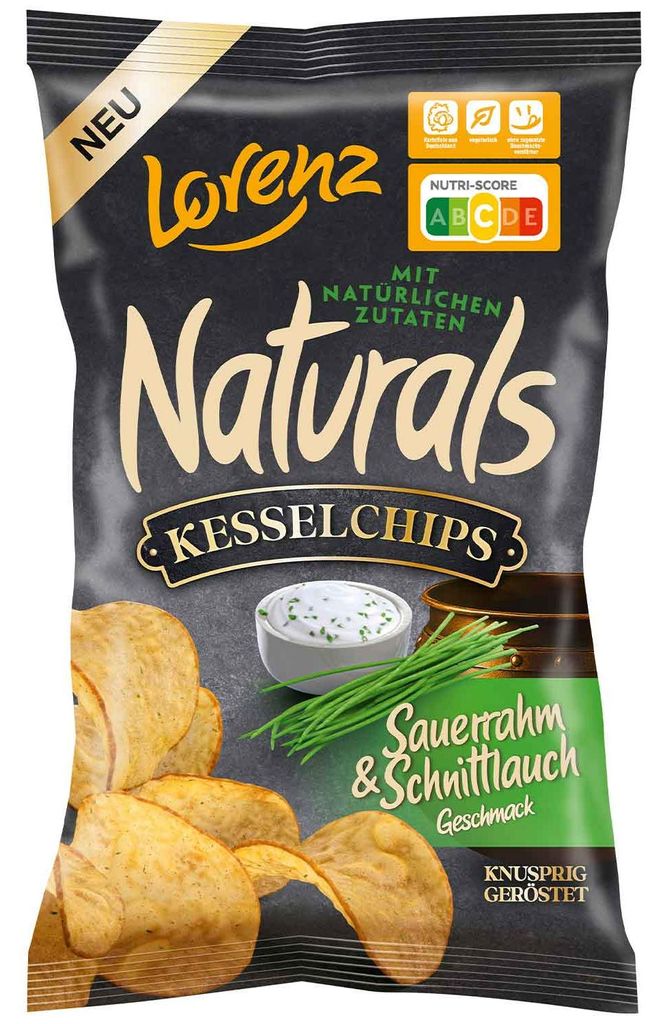 Lorenz Naturals Chipsy w kształcie kotłeczków o smaku Zdjęcie produktu 