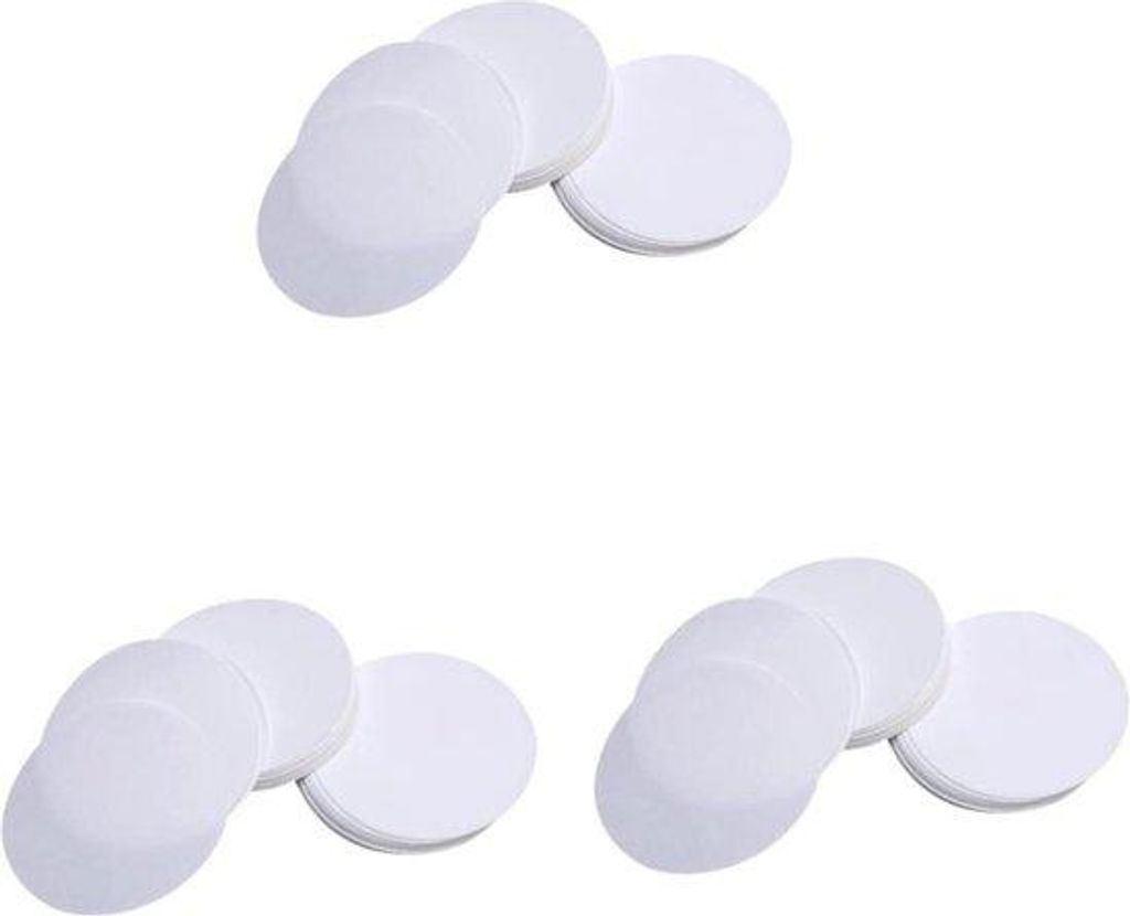 Filterpapier Kaffeefilter 90mm Medium weiße Premium-Schijven
