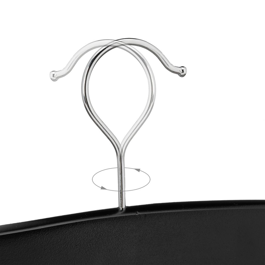 2 x Gürtelhalter Kleiderschrank, Haken für 12 Gürtel, 360° Produktbild 
