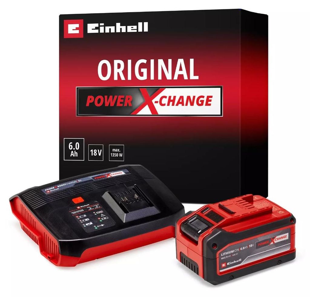 Starter Kit Power X Change 18V 4-6Ah & 6A Boostcharger - Image du produit 