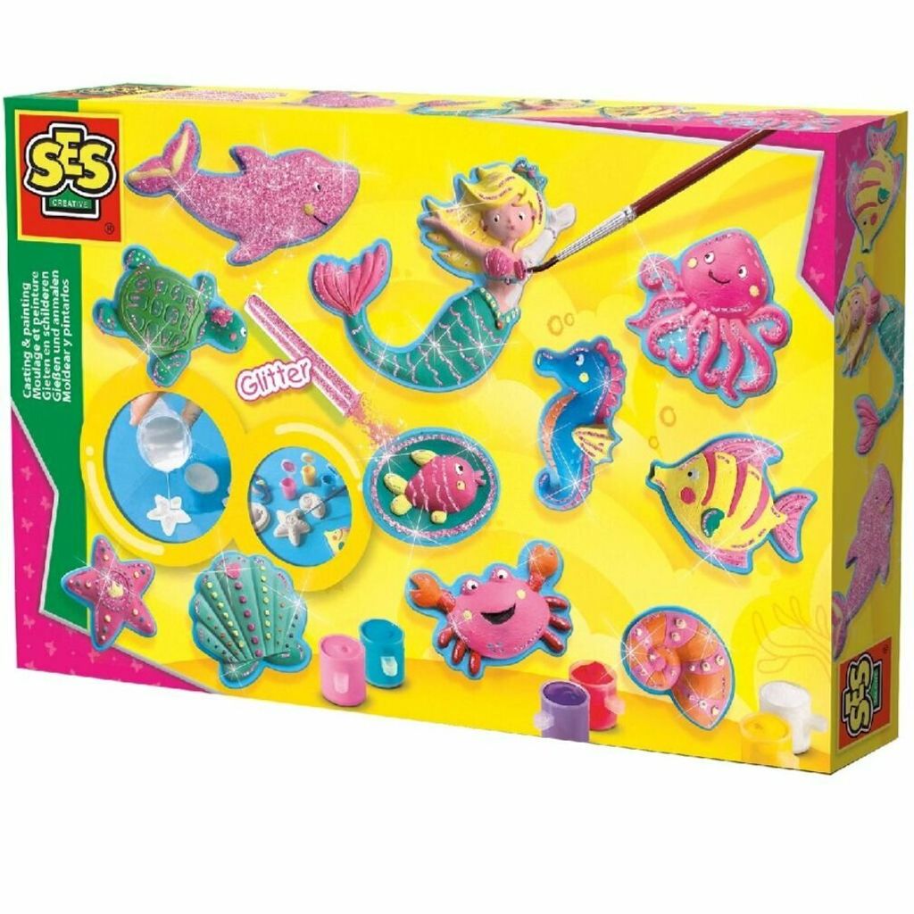 SES Creative Set de moulage en plâtre Animaux de mer 1354 Image du produit 