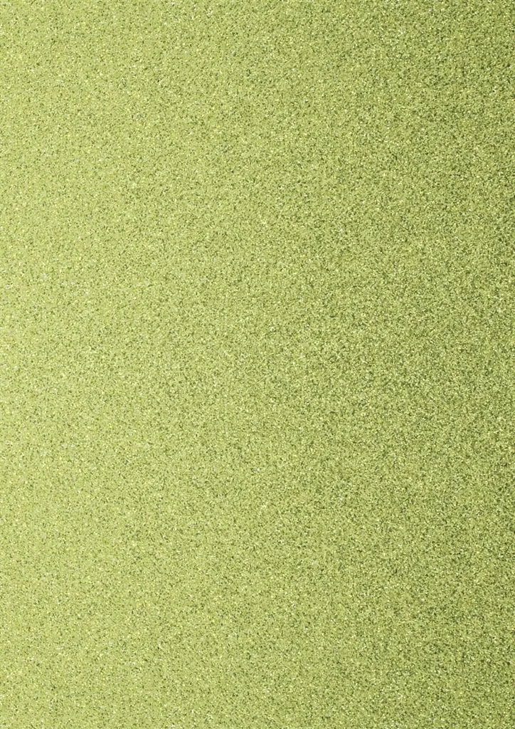Papier cartonné pailleté A4 coloris citron vert pour scrapbooking DIY