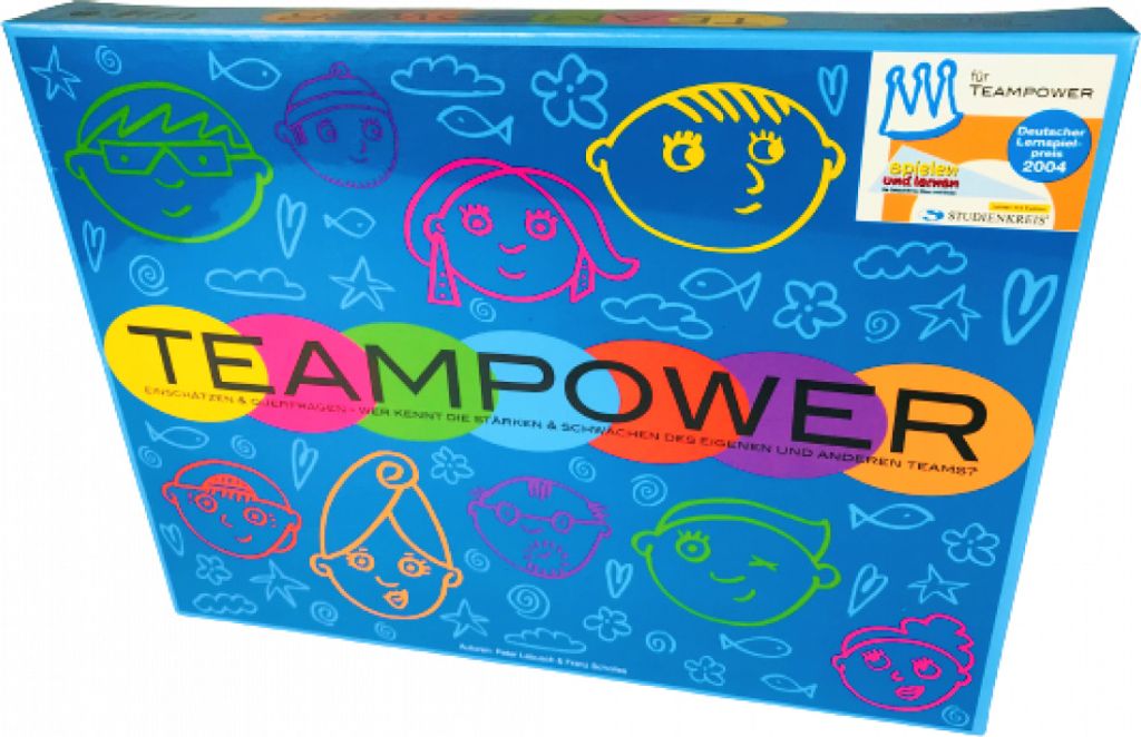 Lernspiel, Wissensspiel Teampower, 28 x 21 x 3cm
