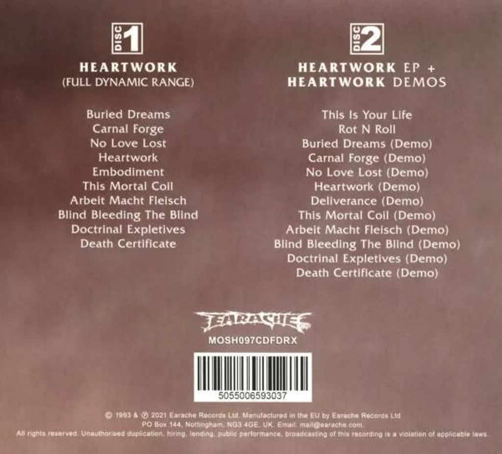 Heartwork 2CD Ultimate Edition Son Remastérisé Qualité Audiophile
