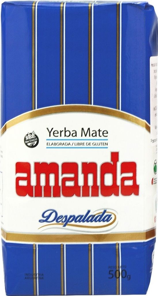 A product shot of a bag of Yerba Mate.