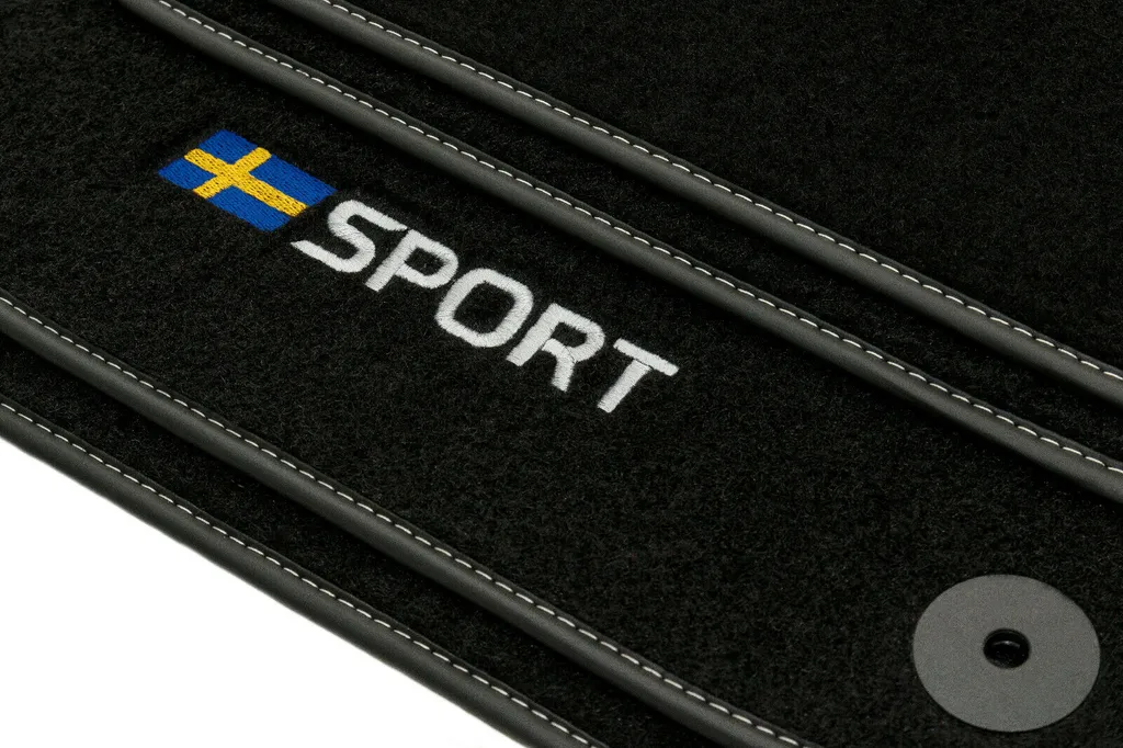 Tappetini Velluto SPORT per Volvo S80 V70 XC70 II - Qualità Premium